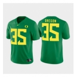 Men Oregon Ducks 35 Green Game Jersey