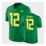 Men Oregon Ducks Tyler Shough College Football Green Game Jersey