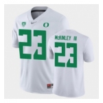 Men Oregon Ducks Verone Mckinley Iii Game White College Football Jersey