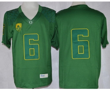 Oregon Ducks #6 Charles Nelson 2013 Dark Green Limited Jersey