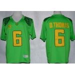 Oregon Ducks #6 DeAnthony Thomas 2013 Light Green Limited Jersey