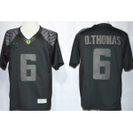 Oregon Ducks #6 DeAnthony Thomas 2013 Lights Black Out Limited Jersey