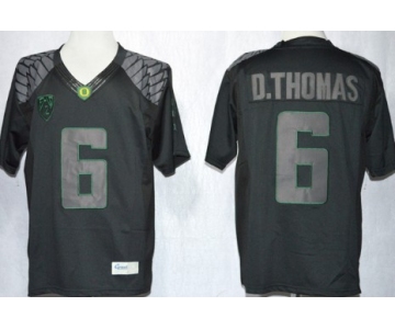 Oregon Ducks #6 DeAnthony Thomas 2013 Lights Black Out Limited Jersey