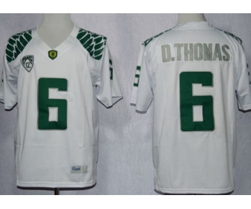 Oregon Ducks #6 DeAnthony Thomas 2013 White Limited Jersey