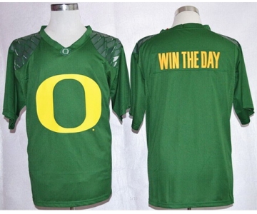 Oregon Ducks Blank Win The Day Team Pride Fashion Green Jersey