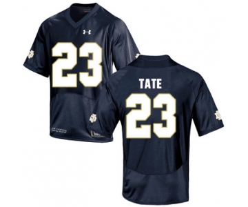 Notre Dame Fighting Irish 23 Golden Tate Navy College Football Jersey