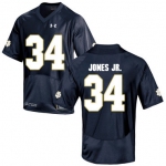 Notre Dame Fighting Irish 34 Tony Jones Jr. Navy College Football Jersey