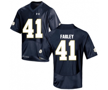 Notre Dame Fighting Irish 41 Matthias Farley Navy College Football Jersey