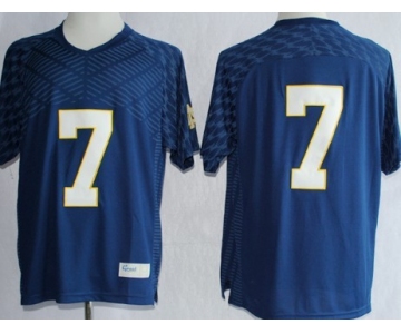 Notre Dame Fighting Irish #7 Stephon Tuitt 2013 Navy Blue Jersey