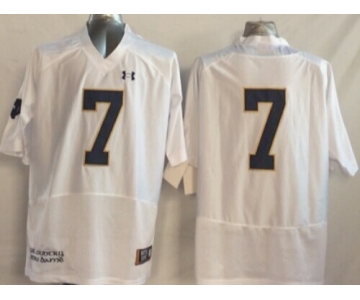 Notre Dame Fighting Irish #7 William Fuller 2014 White Jersey