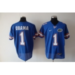 Florida Gators #1 Obama Blue Jersey