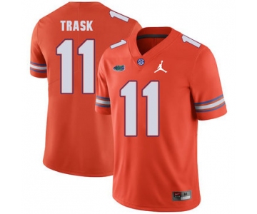 Florida Gators 11 Kyle Trask Orange College Football Jersey