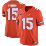 Florida Gators 15 Eddy Pineiro Orange College Football Jersey