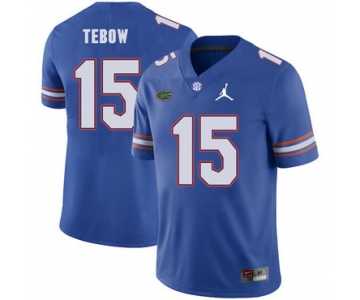 Florida Gators 15 Tim Tebow Blue College Football Jersey