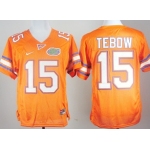 Florida Gators #15 Tim Tebow Orange Jersey