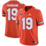 Florida Gators 19 Johnny Townsend Orange College Football Jersey