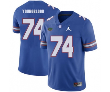 Florida Gators 74 Jack Youngblood Blue College Football Jersey