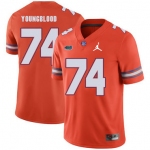 Florida Gators 74 Jack Youngblood Orange College Football Jersey