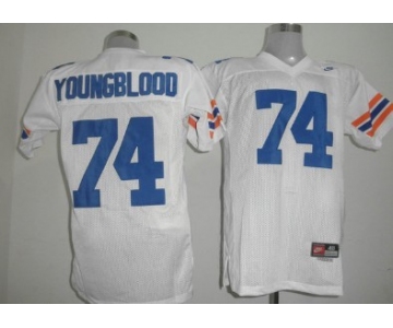 Florida Gators #74 Jack Youngblood White Jersey