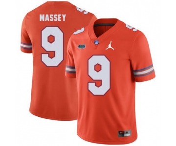 Florida Gators 9 Dre Massey Orange College Football Jersey