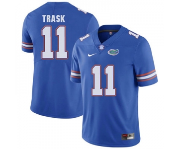 Florida Gators Royal Blue #11 Kyle Trask Football Player Performance Jersey