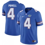 Florida Gators Royal Blue #4 Brandon Powell Football Player Performance Jersey