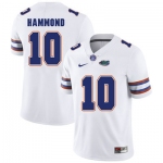 Florida Gators White #10 Josh Hammond Football Player Performance Jersey