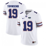 Florida Gators White #19 Johnny Townsend Football Player Performance Jersey