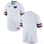 Men's Florida Gators White Blank Football Player Performance Jersey