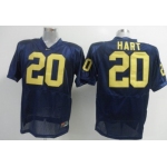 Michigan Wolverines #20 Mike Hart Navy Blue Jersey