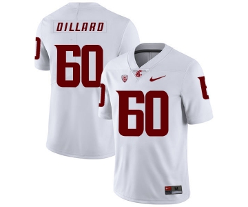 Washington State Cougars 60 Andre Dillard White College Football Jersey