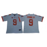 Men's Nike Clemson Tigers #9 Travis Etienne Jr White Team Color 2019 New Limited Football Jersey