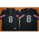 Men's Ohio State Buckeyes 8th Championship Commemorative Black College Football Jersey