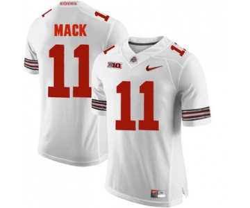 Ohio State Buckeyes 11 Austin Mack White College Football Jersey