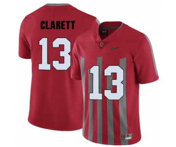 Ohio State Buckeyes 13 Maurice Clarett Red Elite College Football Jersey