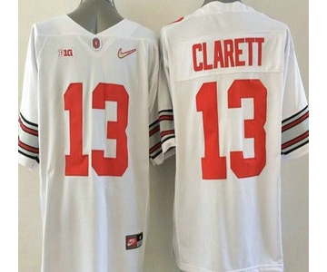 Ohio State Buckeyes #13 Maurice Clarett White Diamond Quest College Football Nike Limited Jersey