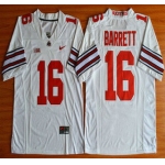 Ohio State Buckeyes #16 J.T. Barrett White 2015 College Football Nike Limited Jersey