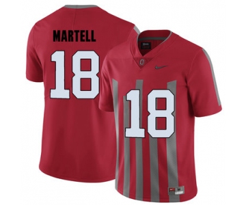 Ohio State Buckeyes 18 Tate Martell Red College Football Elite Jersey