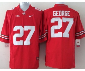 Ohio State Buckeyes #27 Eddie George 2014 Red Limited Jersey