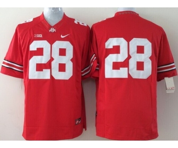Ohio State Buckeyes #28 Dominic Clarke 2014 Red Limited Jersey