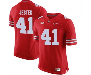 Ohio State Buckeyes 41 Hayden Jester Red College Football Jersey