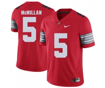 Ohio State Buckeyes 5 Raekwon McMillan Red 2018 Spring Game College Football Limited Jersey