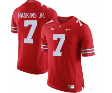 Ohio State Buckeyes 7 Dwayne Haskins Red College Football Jersey