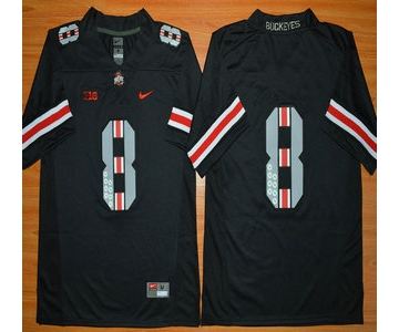 Ohio State Buckeyes 8th Championship Commemorative Black College Football Jersey