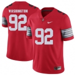 Ohio State Buckeyes 92 Adolphus Washington Red 2018 Spring Game College Football Limited Jersey