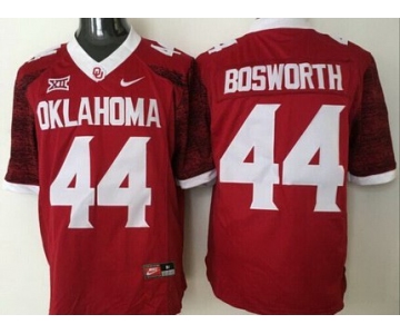 Men's Oklahoma Sooners #44 Brian Bosworth Red 2016 College Football Nike Limited Jersey