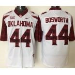 Men's Oklahoma Sooners #44 Brian Bosworth White 2016 College Football Nike Limited Jersey