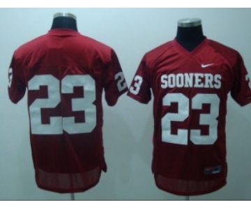 Oklahoma Sooners #23 Red Jersey