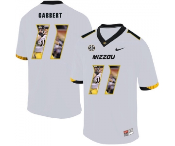 Missouri Tigers 11 Blaine Gabbert White Nike Fashion College Football Jersey