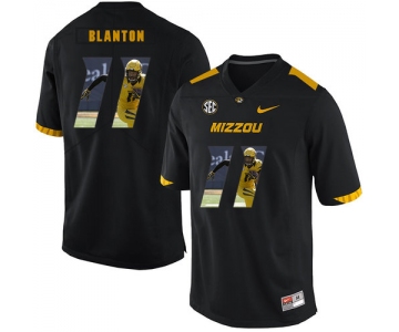 Missouri Tigers 11 Kendall Blanton Black Nike Fashion College Football Jersey